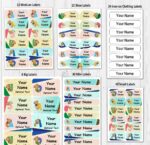 Ultimate School Label Pack for Kids